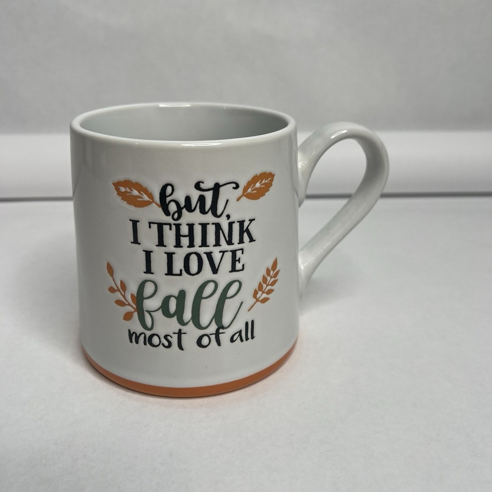 Hobby Lobby "I Love Fall Most Of All" 20 oz Ceramic Coffee Mug
